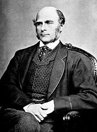 Francis Galton coined the word "eugenics" in 1883